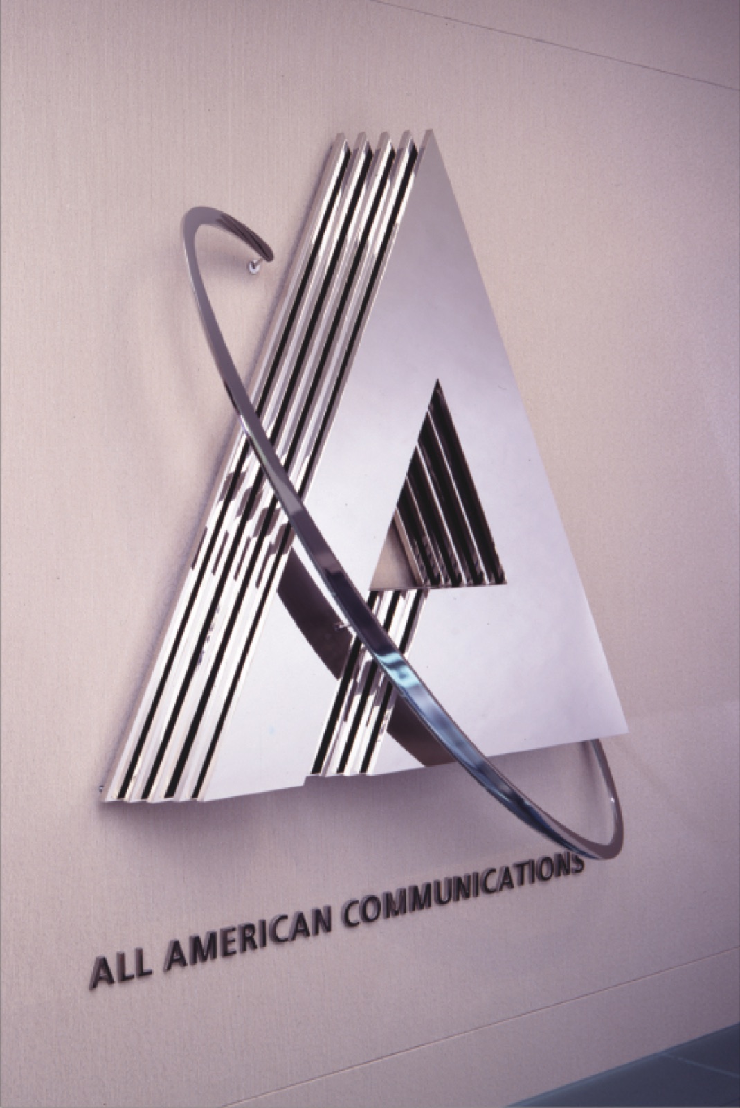 All American Communications signage, Santa Monica, CA