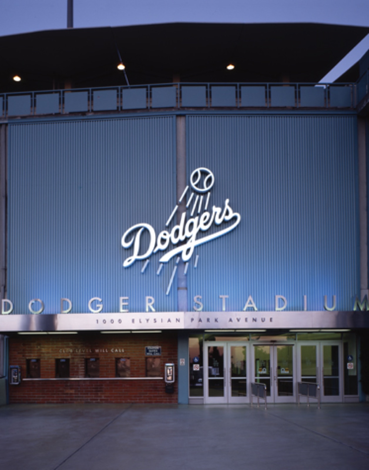 Dodger Stadium signage, Los Angeles, CA