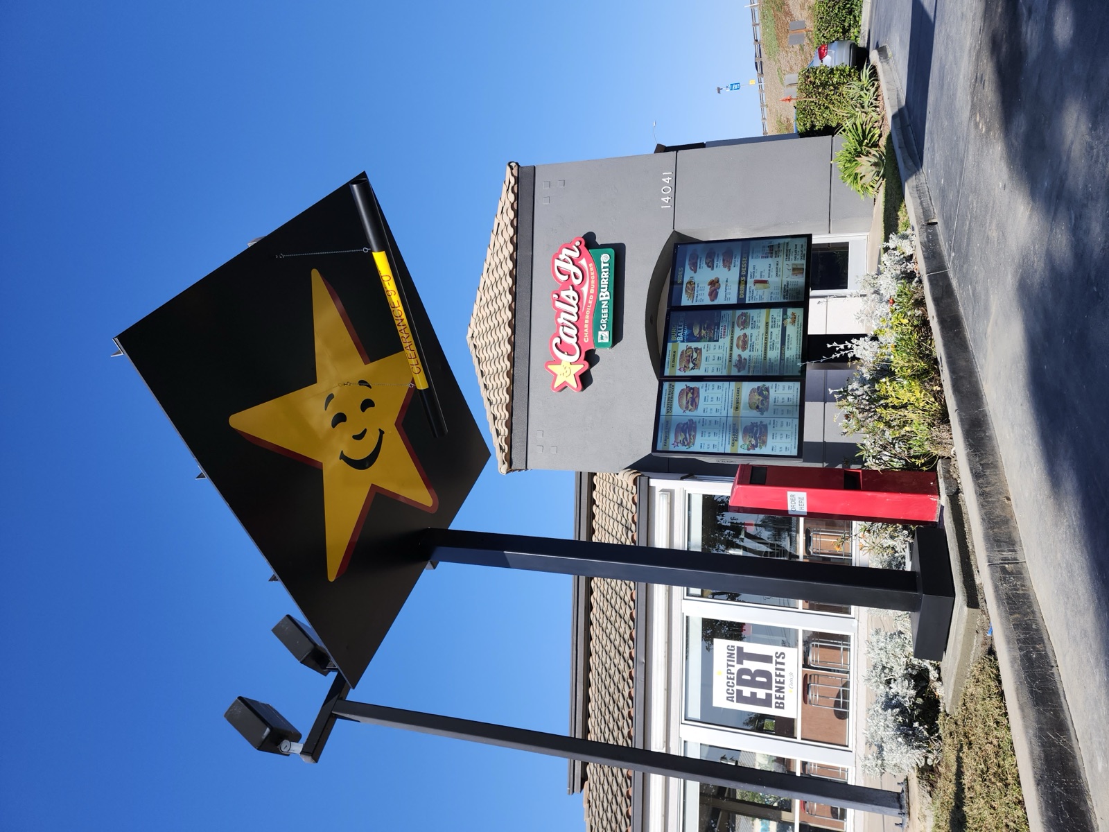 Carl's Jr signage, Tustin, CA