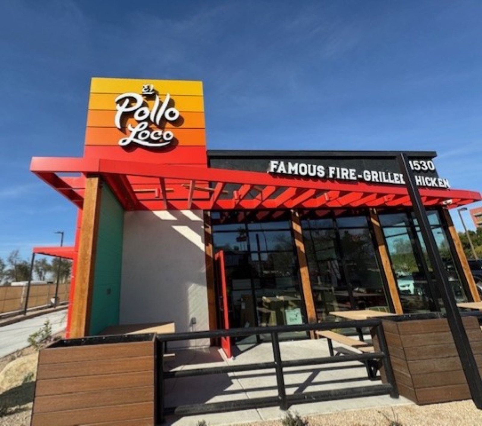 El signage, El Pollo Loco Tempe, AZ