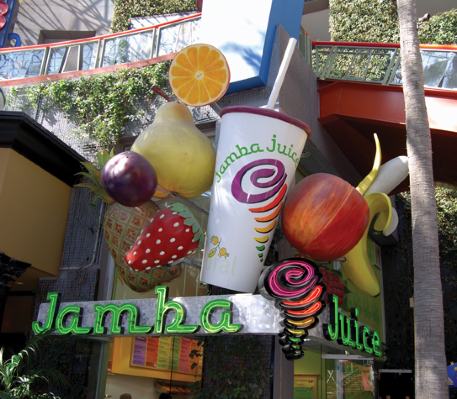 Jamba signage, Universal City, CA