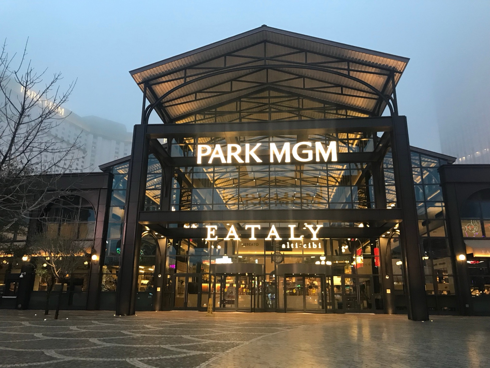 3.1 signage, 3.1 Eataly at MGM Las Vegas, NV