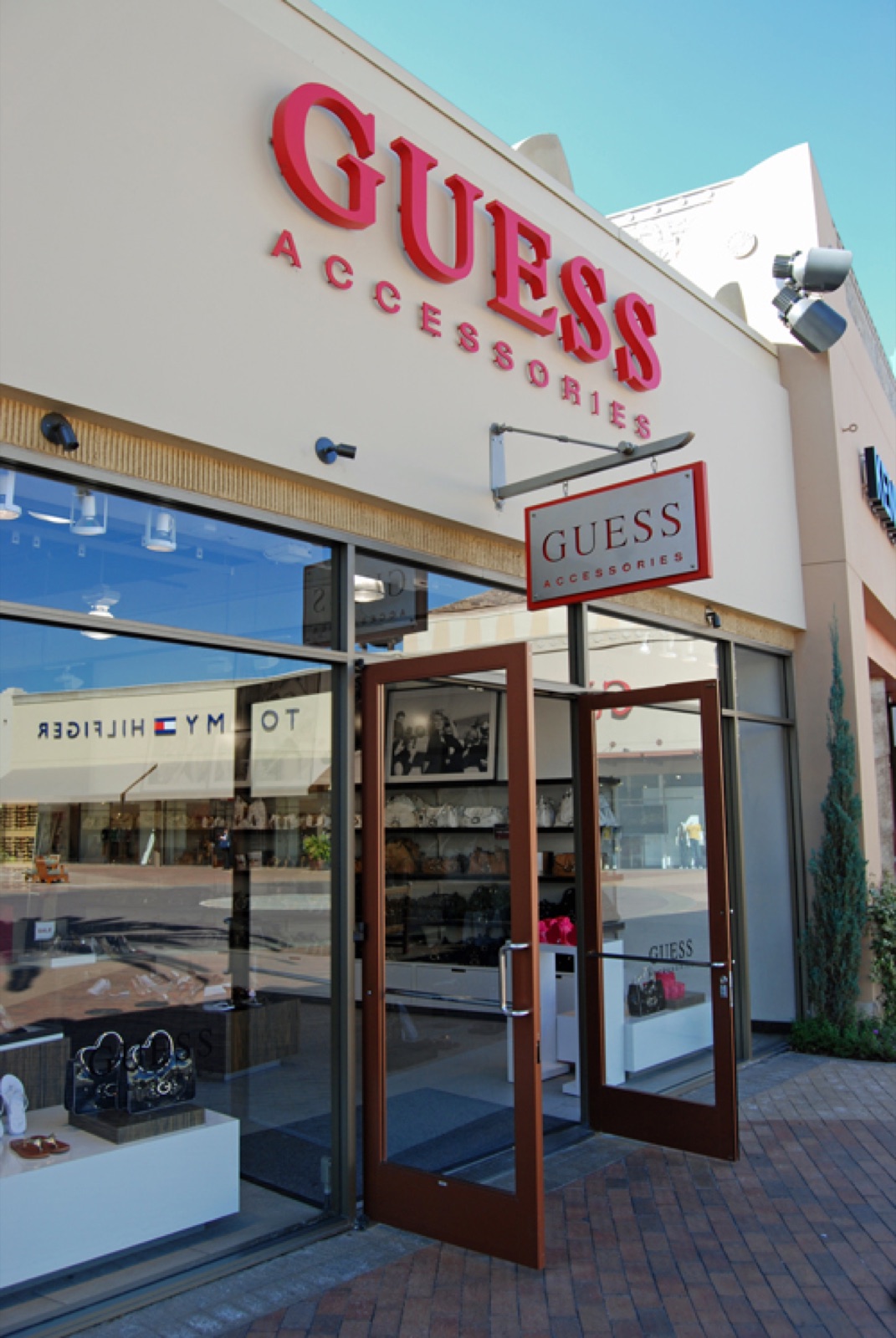 Guess 3rd Street Promenade signage, Santa Monica, CA