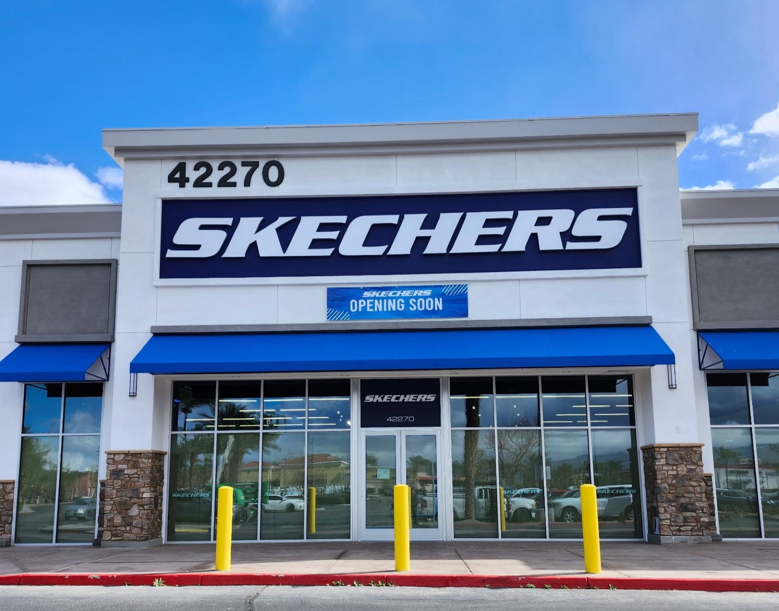 Skechers signage, Indio, CA