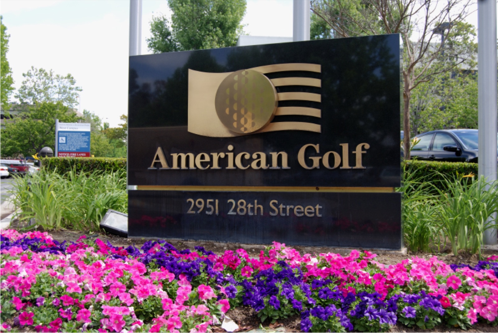 American Golf signage, Santa Monica, CA